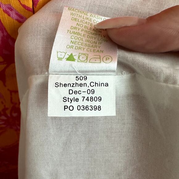 New Lilly Pulitzer Adelson Maxi Shift Printed Dress Daiquiri Pin Ten Ton Bouquet - Picture 3 of 6